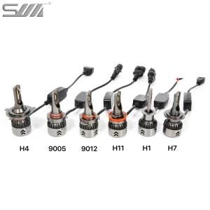 S6 Series 23W Auto LED Headlight Bulbs 1600lm with Ce Certificate H8/H9/H11