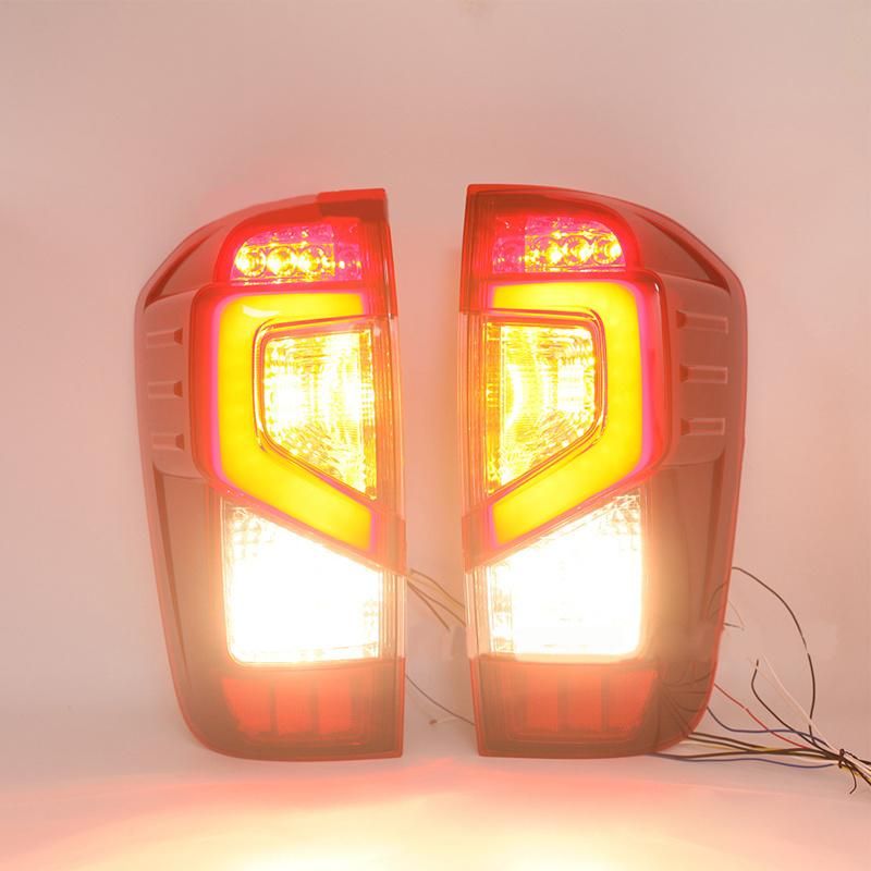 with Sequential Indicator Turn Signal Full Rear LED Taillight Tail Lamp Light for Nissan Navara Np300 2020 2021