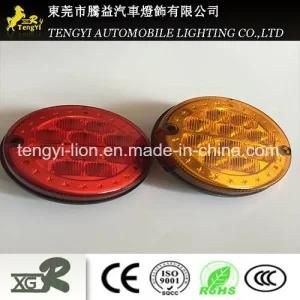 Car Auto Stop/Turn/Tail, 4&quot; Round LED Light Lamp for Volvo Truck Trailer