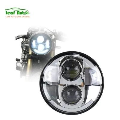 5-3/4&quot; 5.75 Inch LED Headlight for Harley Motorcycle Moto LED Projector Headlight with Halo