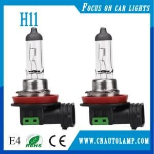 Car Accessories Clear Auto Halogen Lamp H11 with Emark E4
