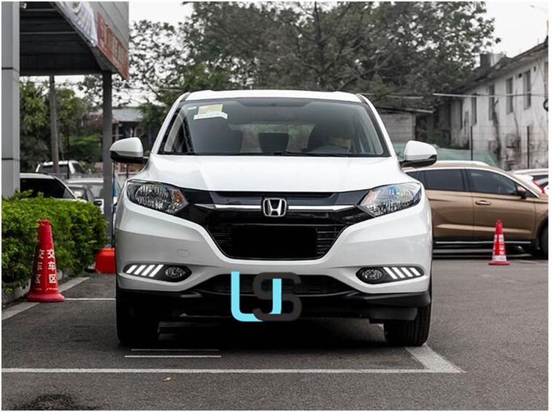 for Honda Hrv Hr-V Vezel 2014 2015 2016 2017 2018 LED DRL Brake Reverse Turn Signal Front Bumper Fog Lamp Car 12V Auto Daytime Running Lights