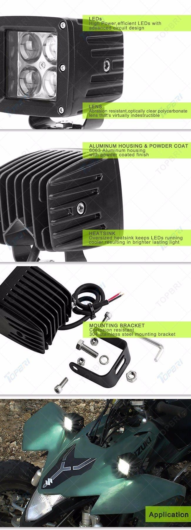 Wholesale 12V 12W Spot Offroad 4X4 LED Driving Light