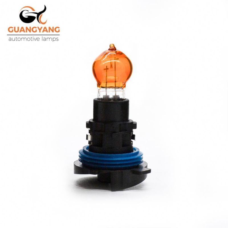 Manufacturer pH24wy Fog Lamp Brake Light 12V 24W Amber Quartz Glass Amber Warm White Car Bulb Tail Light