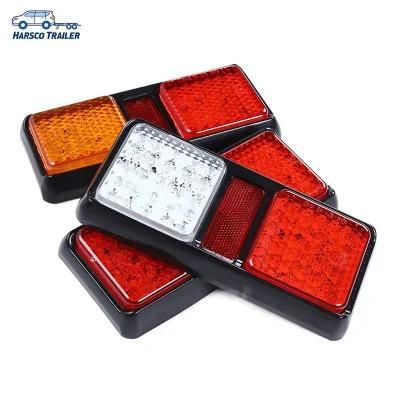 72/32PCS LED Combination Trailer Light with Reflector