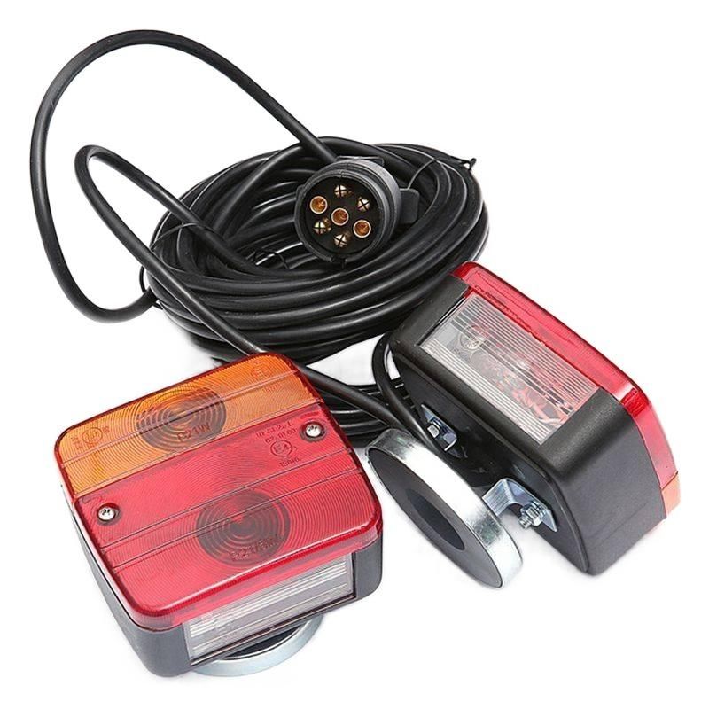 Rear Magnetic Trailer Lights with Cable