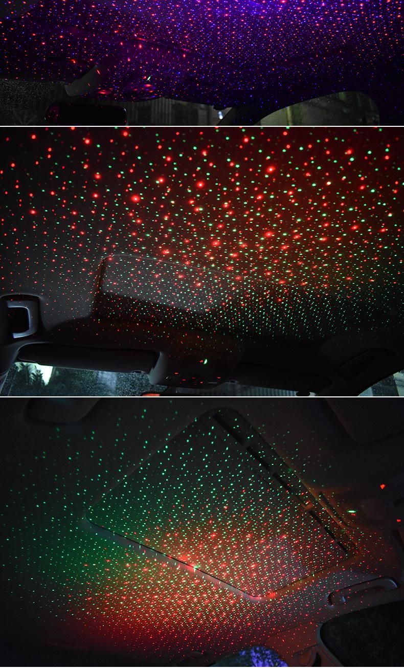 Decorative RGB LED Interior Car Lights Remote Control USB Port Atmosphere Car Light