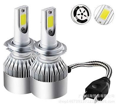 C6 H7 LED Headlight 80W 9000lm Auto Lamps Car LED