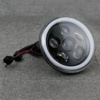 Xf2906D13 Bluetooth 7&quot; LED Headlight RGB Angel Eye Halo for Harley Motorcycle