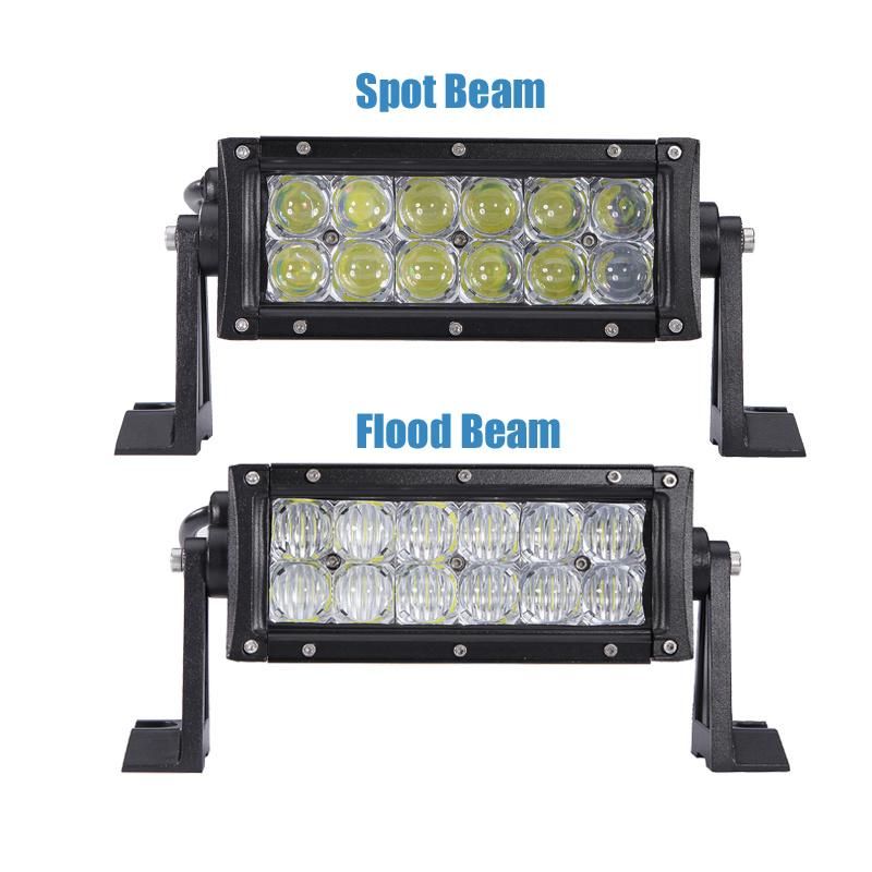 Dual Rows CREE 36W 5D LED Vehicle Light Lighting Bar