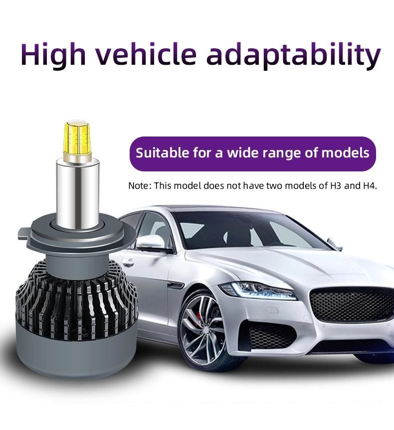 2PCS LED Bulbs Canbus 120W 20000lm High Power LED Headlights H7 H11 9005 H4 9004 Csp Chip 9-32V LED Headlight Canbus