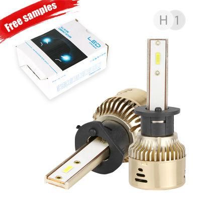 L8 Fanless Dual Colors White Yellow ATV Scooter Headlamp H4 HS1 P43t Ba20d Motorcycle Mini LED Projector Headlight Bulbs