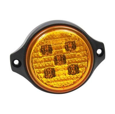 DOT SAE Manufacture Auto LED Light Clearance Side Marker Light Front Rear Position Light for Truck Trailer