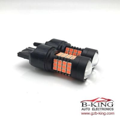 7443 T20 54SMD Red LED Light Bulb