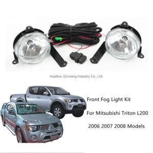 Auto Refit for Mitsubishi Triton L200 2006-2008 a Set White Front Fog Lamp