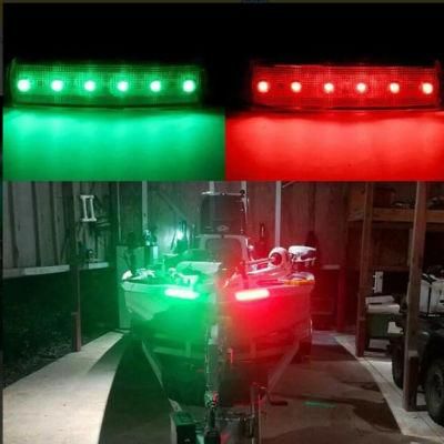 Surface Mount LED Docking LED Sidelight Light Marine Pontoon Boat LED Sidelight Kayak Light