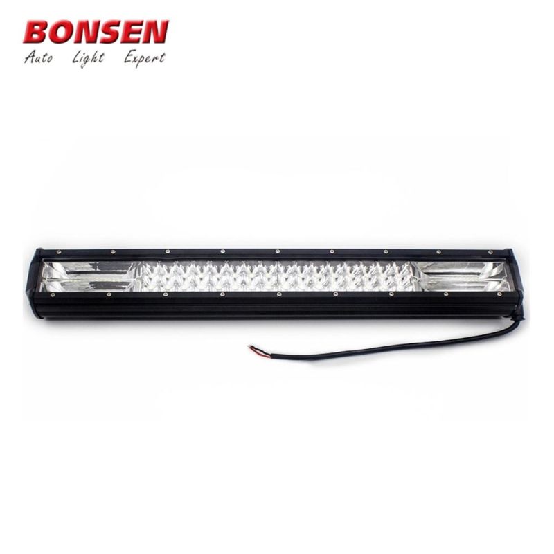 216W 3 Row High Power 20inch Triple Row off Road SMD 3030 Truck LED Work Light Bar for Car