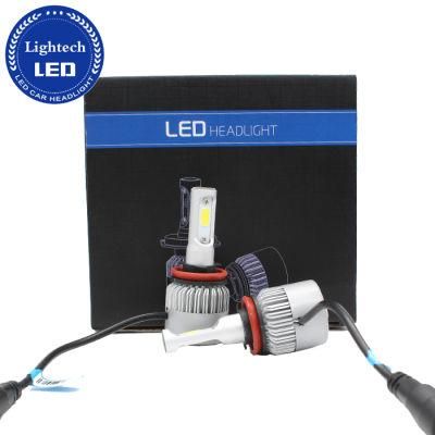 Hot Selling S2 COB Csp All in One Design DC 12V S2 LED Headlight H11