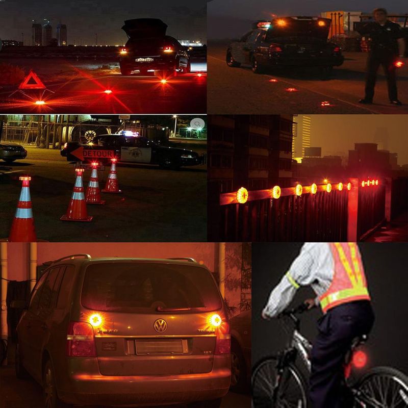 Car LED Emergency Signal Light Flare Flashing Warning Lights Safety Road Flashing Back Light Esg13295