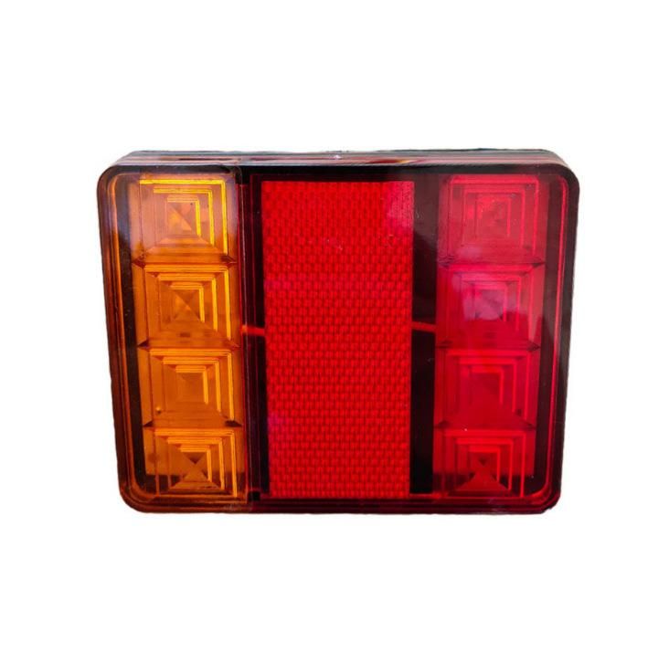 8LED Rectangle Trailer Tail Lights