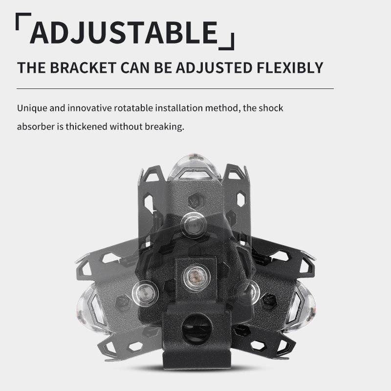 Near Me Custom Round Square Aluminum LED Motorcycle Universal Turn Signal Head Turning Front Tail Auxiliary Decoration Direction Sportlight Light