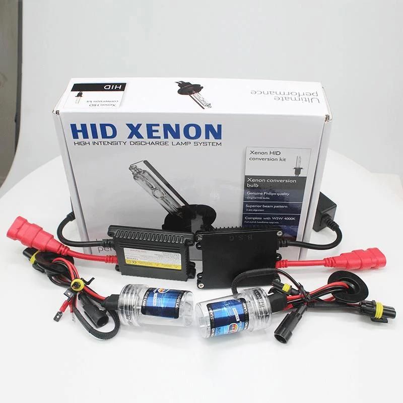 100W 6000K Wholesale Price Xenon HID Kit H1. H3. H7. H8. H9. H11.9005.9006.9012. H16 (5202) . H4-3 with High Quality HID Xenon Headlight