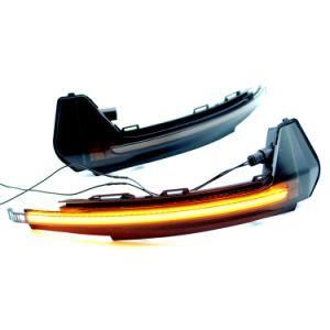 Smoked Door Mirror Winker LED Sequential Dynamic Indicator with Blue Light for A1