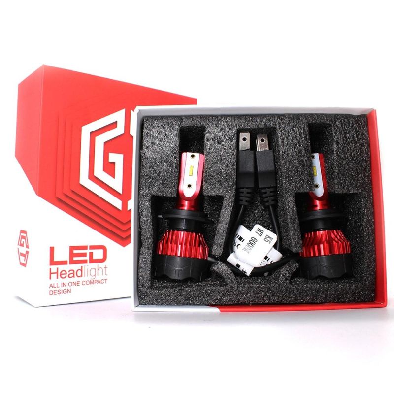 K5 LED Car Headlight Bulbs Hb3 Hb4 Auto Automotive LED Headlamp 12V 55W 12000lm