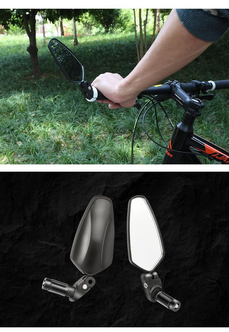 Wholesale Quality HD Acrylic Lens Bicycle Rearview Mirrors Adjustable Road Mountain Bike Rear Accessories Motorcycle Convex Bicycle Rear View Mirror
