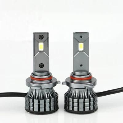 V11n Auto Accessories 2021 New Fan Cooling High Power 5500lm Super Bright 9006 Car H11 H7 LED Headlamp