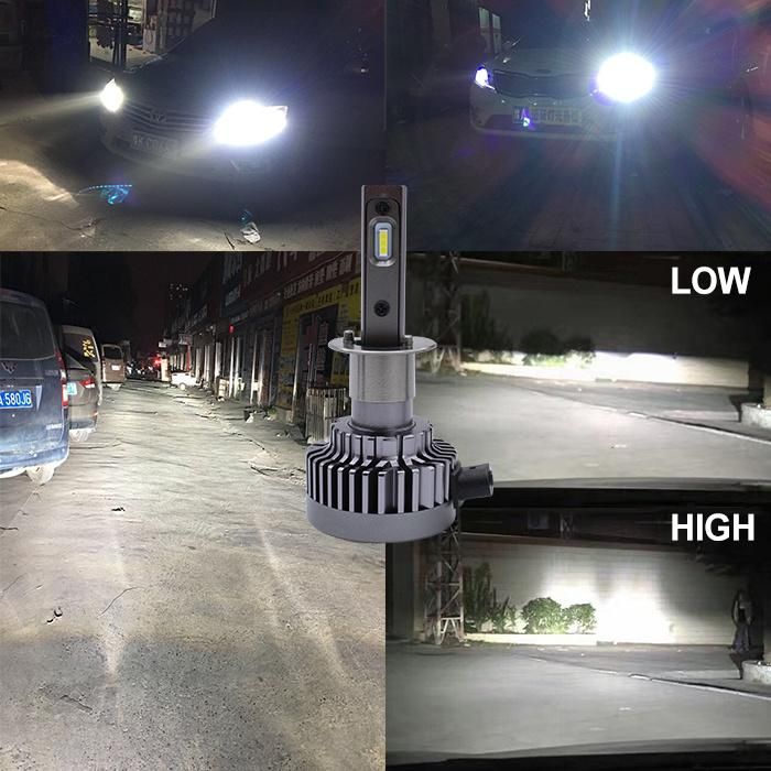 H4 LED Headlight with HID Xenon H7 H11