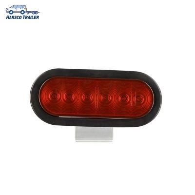 6LED 6 Inch Oval Tail Lights