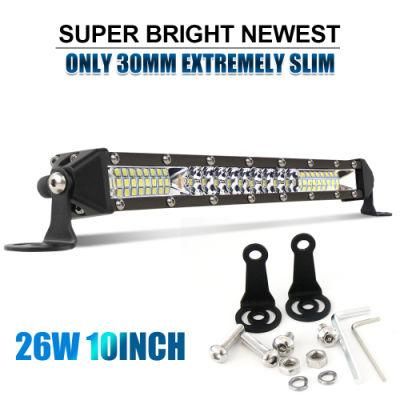 Jeep ATV UTV Driving&#160; Beam Single Row 10inch 4X4 Offroad LED Bar