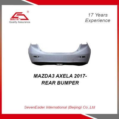 High Quality Auto Car Spare Parts Rear Bumper for Mazda3 Axela 2017-