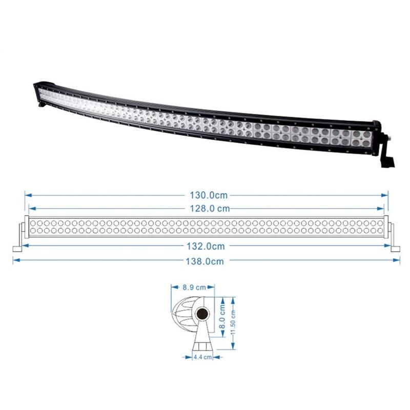 Super Bright 300W Offroad Car Roof Top Light Lighting Bar