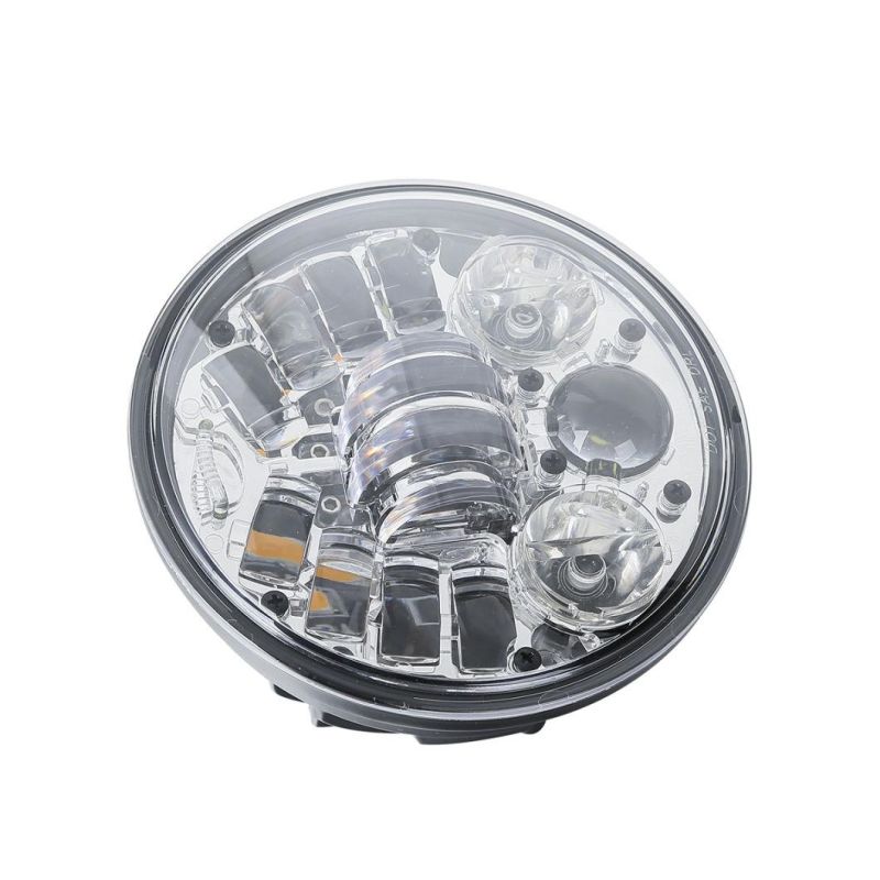 Xf2906D10-E 5.75" Round LED Projector Headlight Lamp Fit for Harley Dyna Xg FXS FL XL