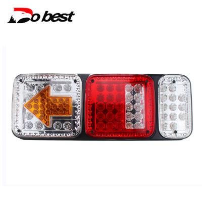 Universal LED Truck Trailer Rear Lamp Turn Brake Signal Tail Light