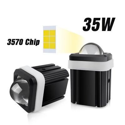 High Power New Mini Lp13 3570 Chip 35W Motorcycle LED Light White/Yellow/Blue/White-Yellow Four Color for Motorcycle