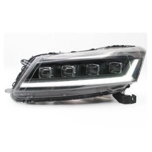 Car LED Lights Auto Parts 4 Lens LED Headlight for Honda 2008 Accord