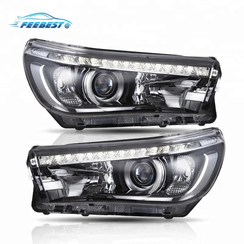 Wholesales Factory Manufacturer Sequential Revo Vigo Recoo Headlight 2015-up LED Head Lamp for Toyota Hilux