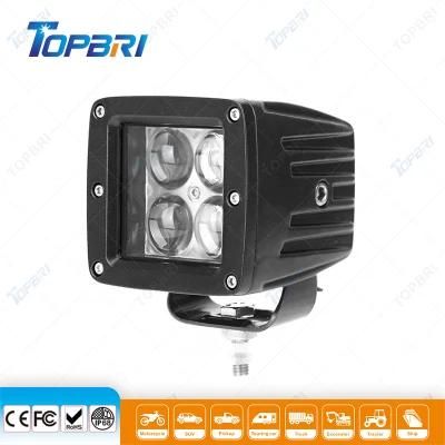 12V 24V Square 12W CREE LED Car Auto Light