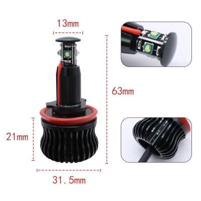 Lightech 40W Angel Eyes for Car LED Headlight H8
