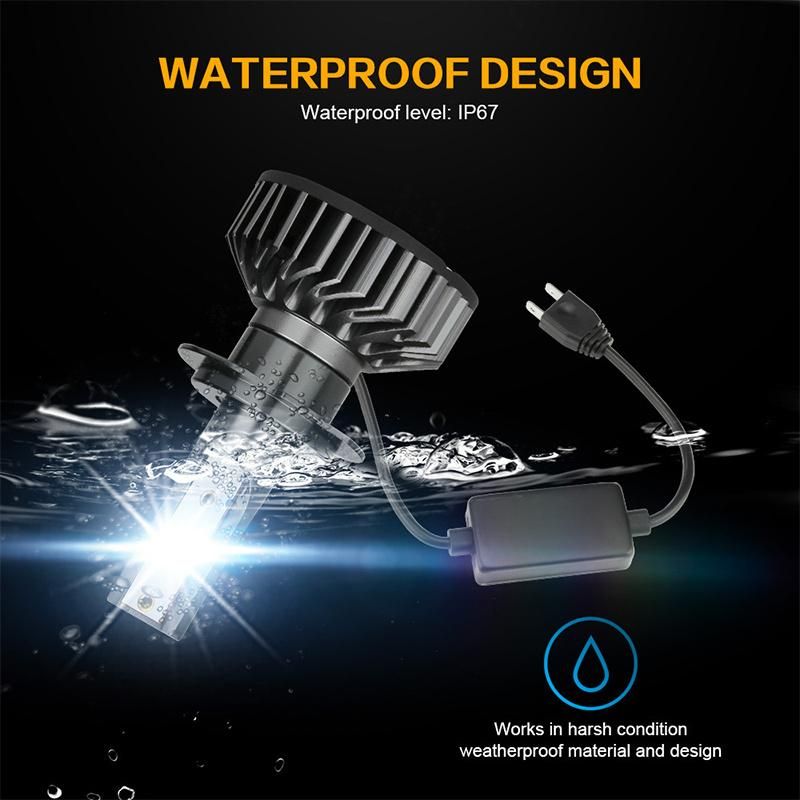 Auto Lighting System Zes Canbus H1 H11 H13 9005 9006 9007 Car Lights F2 LED Headlight H7 LED Bulb H4