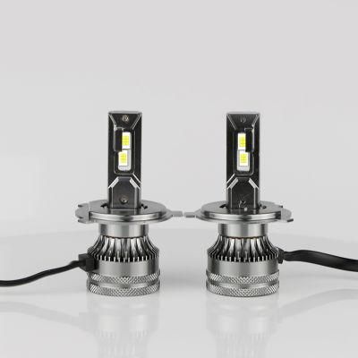 Factory Wholesale Car Bulb LED Headlight 6000K 40W 80W Hb3 Hb4 H7 H11 9004 9005 High Low Beam Can Bus H4 12V 55W LED