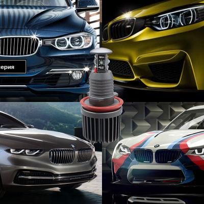 Lightech H8 blue Angel Light for Car B MW Headlight