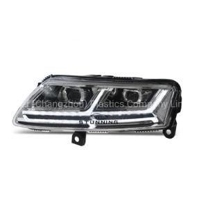 Upgrade Q7 Style LED Dynamic Headlight Headlamp Assembly for Audi A6 C6 Headlights 2005-2011 Head Lamp Head Light Plug and Play