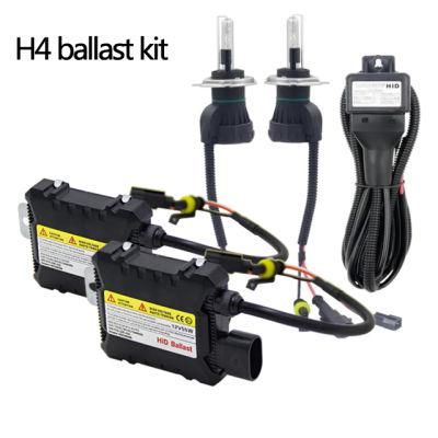 Wholesale HID DC Hernia Lamp 35W 55W 3000K 4300K 6000K H4 Ballast Xenon Kit