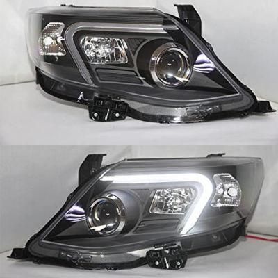 Toyota Fortuner LED Strip Headlights 2011-2015 Year Front Lamp