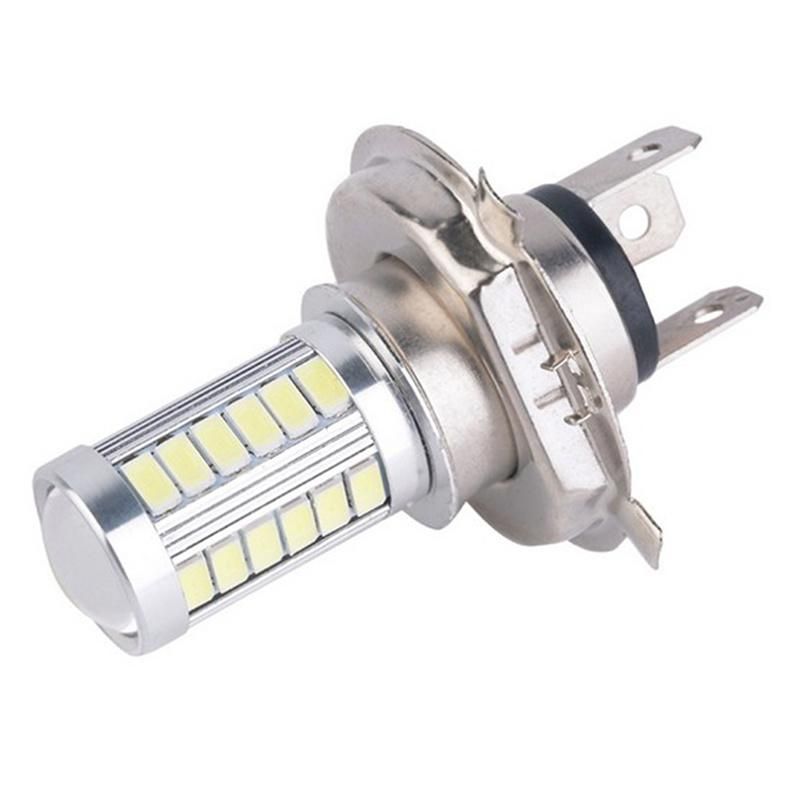 H4 33SMD LED Motorcycle Headlight Bulbs 800lm 6500K LED Moto Motorbike Daytime Running Light Car Lights Auto Lamps