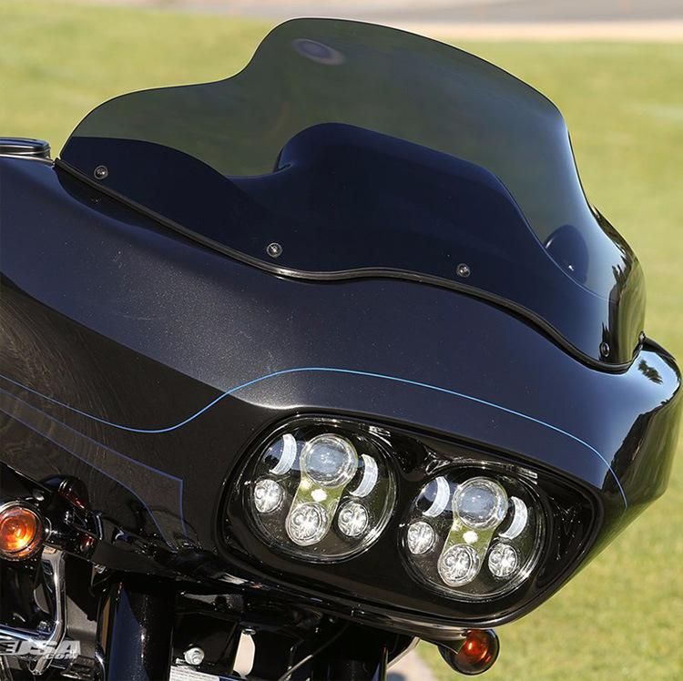 Harley Double 5.75 Inch 80W High Low LED Motorcycle Headlight
